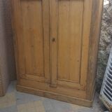 Raw wooden cabinet