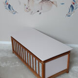 Wooden toy bench chest