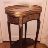 Salon table rognon marquetry