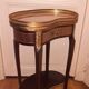 Salon table rognon marquetry