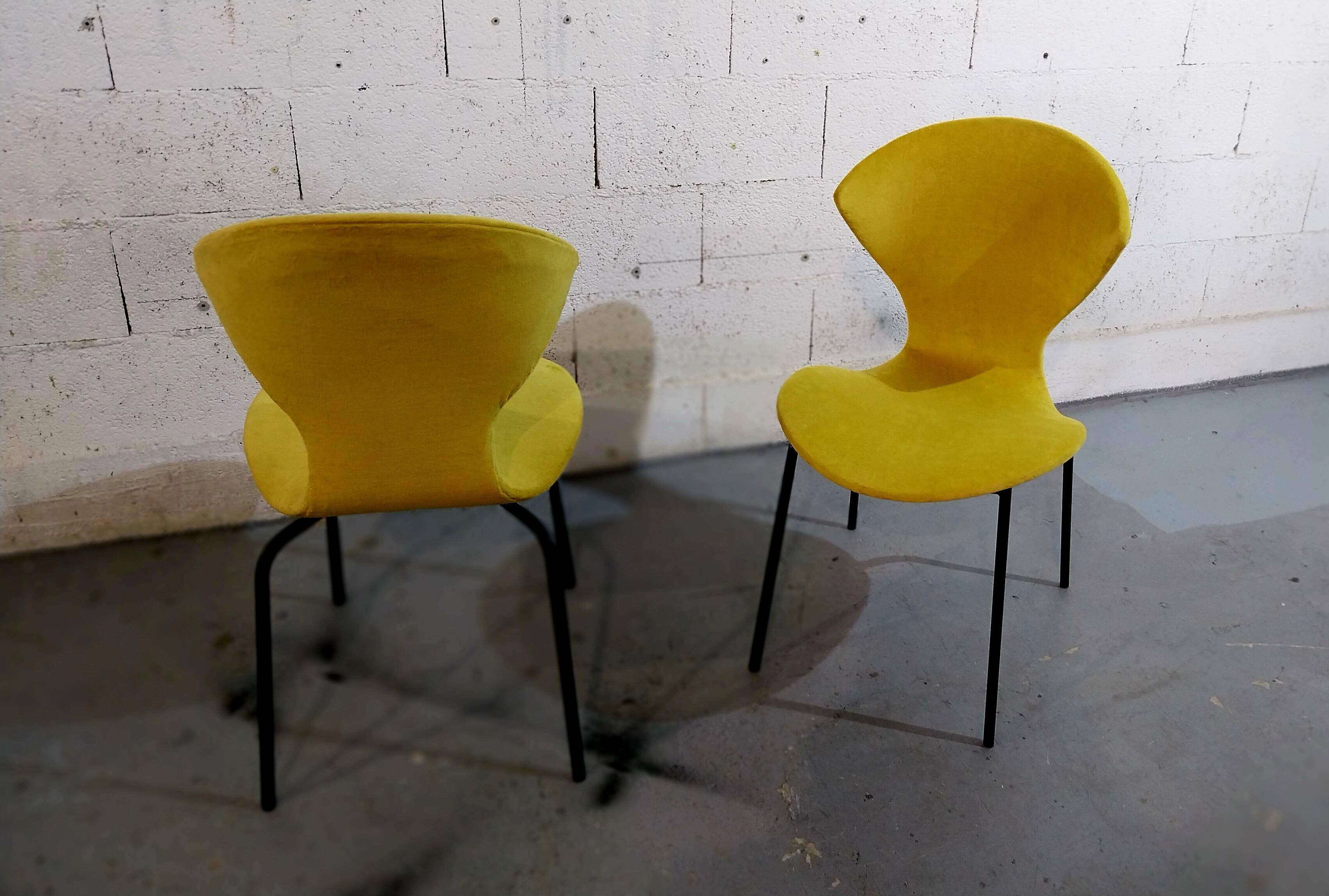 Pair of chairs by Geneviève Dangles & Christian Defrance 1950