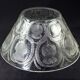 Coupe Lalique Crystal Cut decoration Thistles Master Piece-Circa 1960s