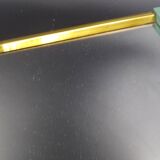 Small wooden metal top and mirror around 1950