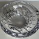 Large Sèvres crystal ashtray