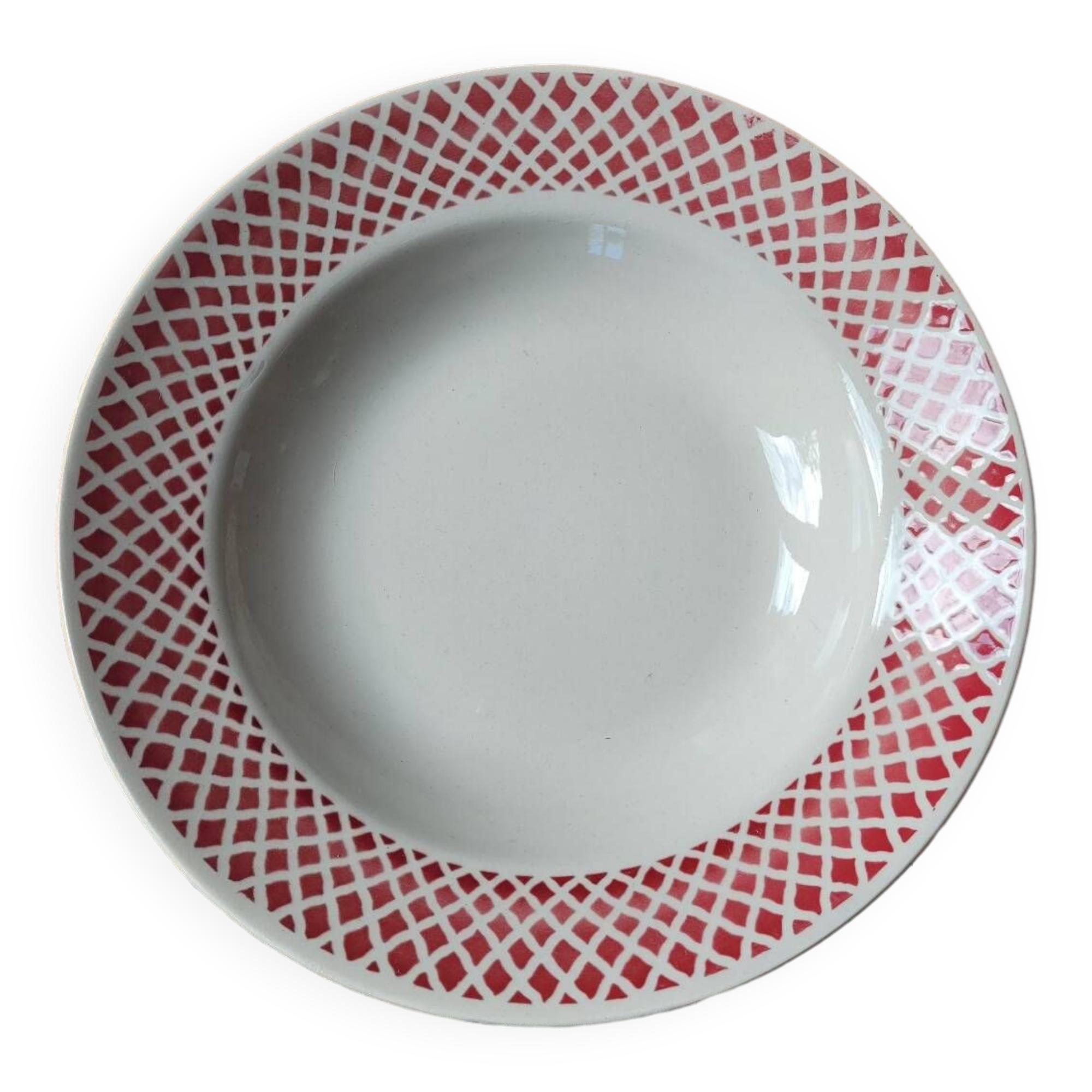 Five soup plates FB85 Badonviller