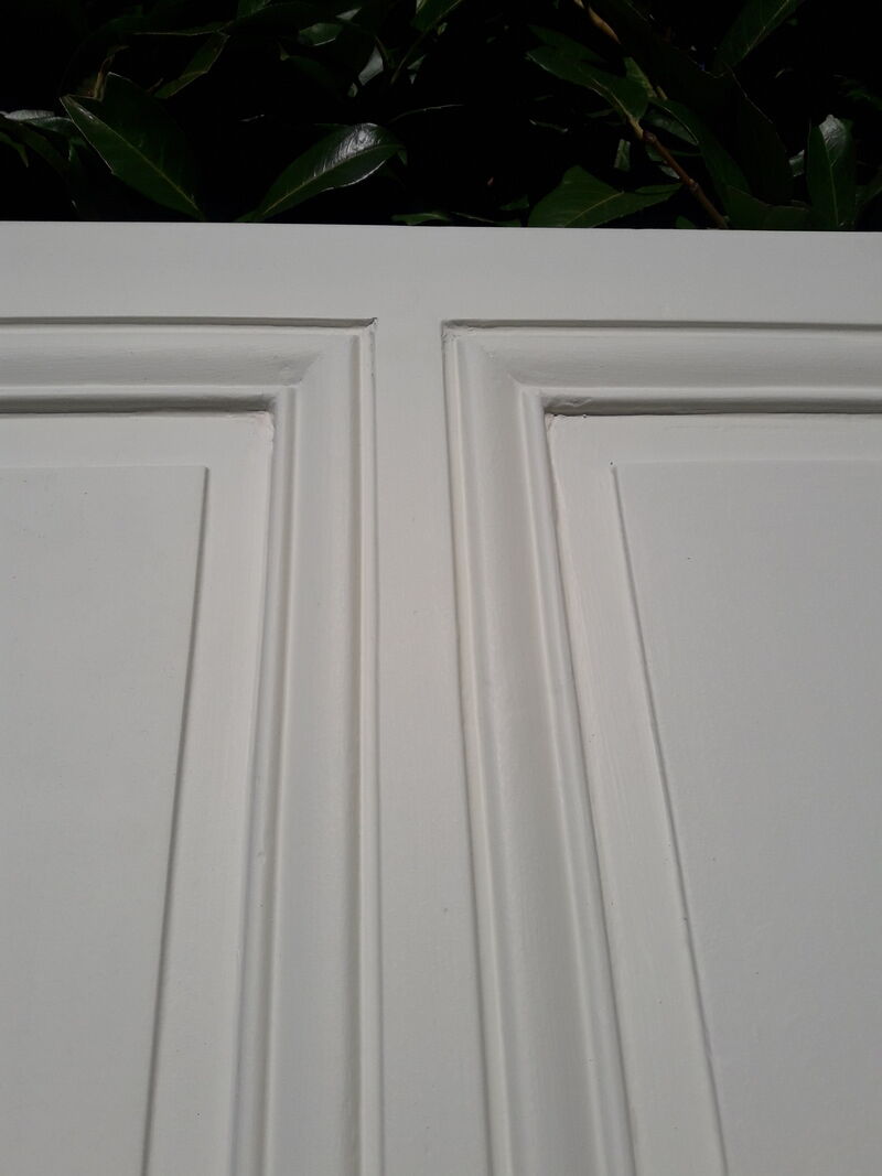 Door 207x99,5cm communication back panel molded