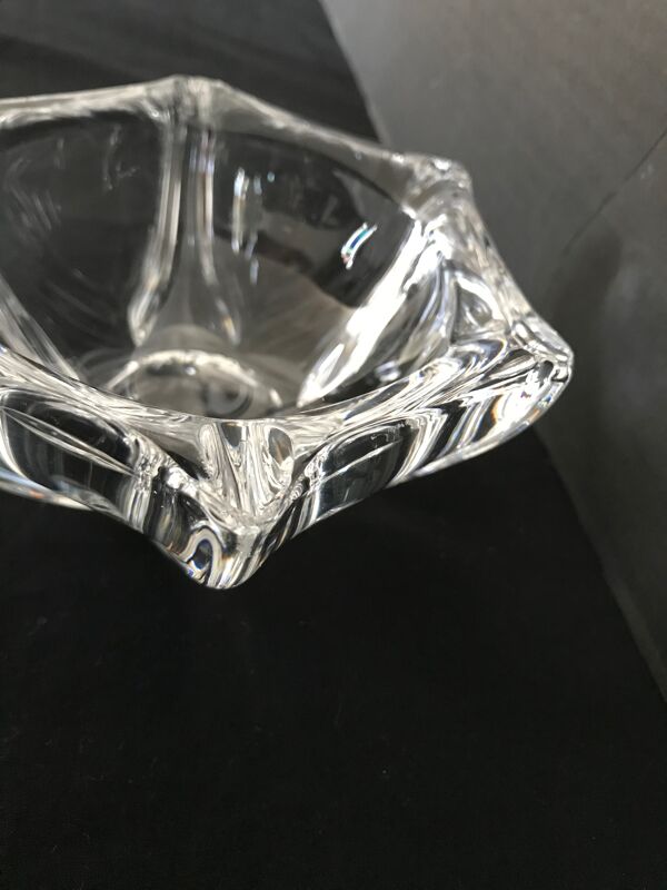 Cendrier en cristal 941 par Jacques Daum, Daum France