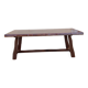 Vintage Scandinavian Brutalist Elm Farmhouse Table