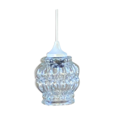 Suspension en verre moulé -années 70