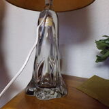 Lampe en verre de Meisenthal