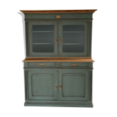Buffet two bodies blue green oak