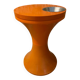 Orange tam-tam by Stamp with integrated pocket.