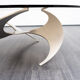 Table basse Propeller Knut Hesterberg pour Ronald Schmitt années 60