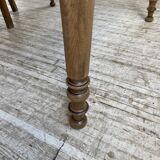 Walnut farmhouse table + extensions