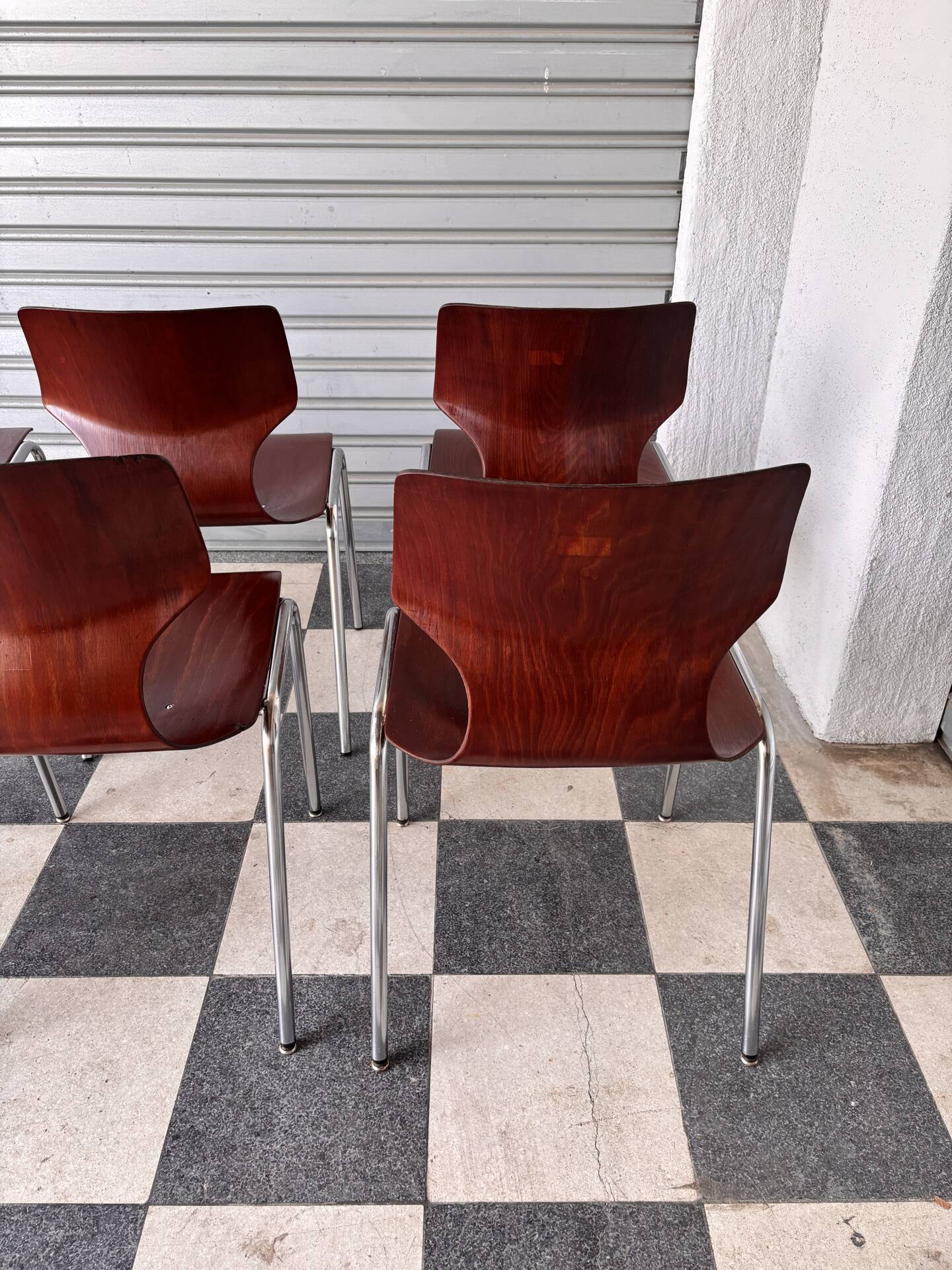 Lot de 10 chaises Pagholz