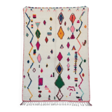 Colourful Moroccan rug in Azilal style