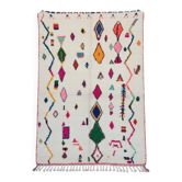 Colourful Moroccan rug in Azilal style