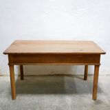 Table à manger de ferme, vintage en bois
