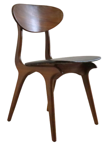 Set of 4 AWA dining chairs Louis van Teeffelen 'Ottersum'