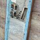 Miroir en teck birman