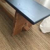 Wooden workshop bench