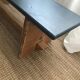 Wooden workshop bench