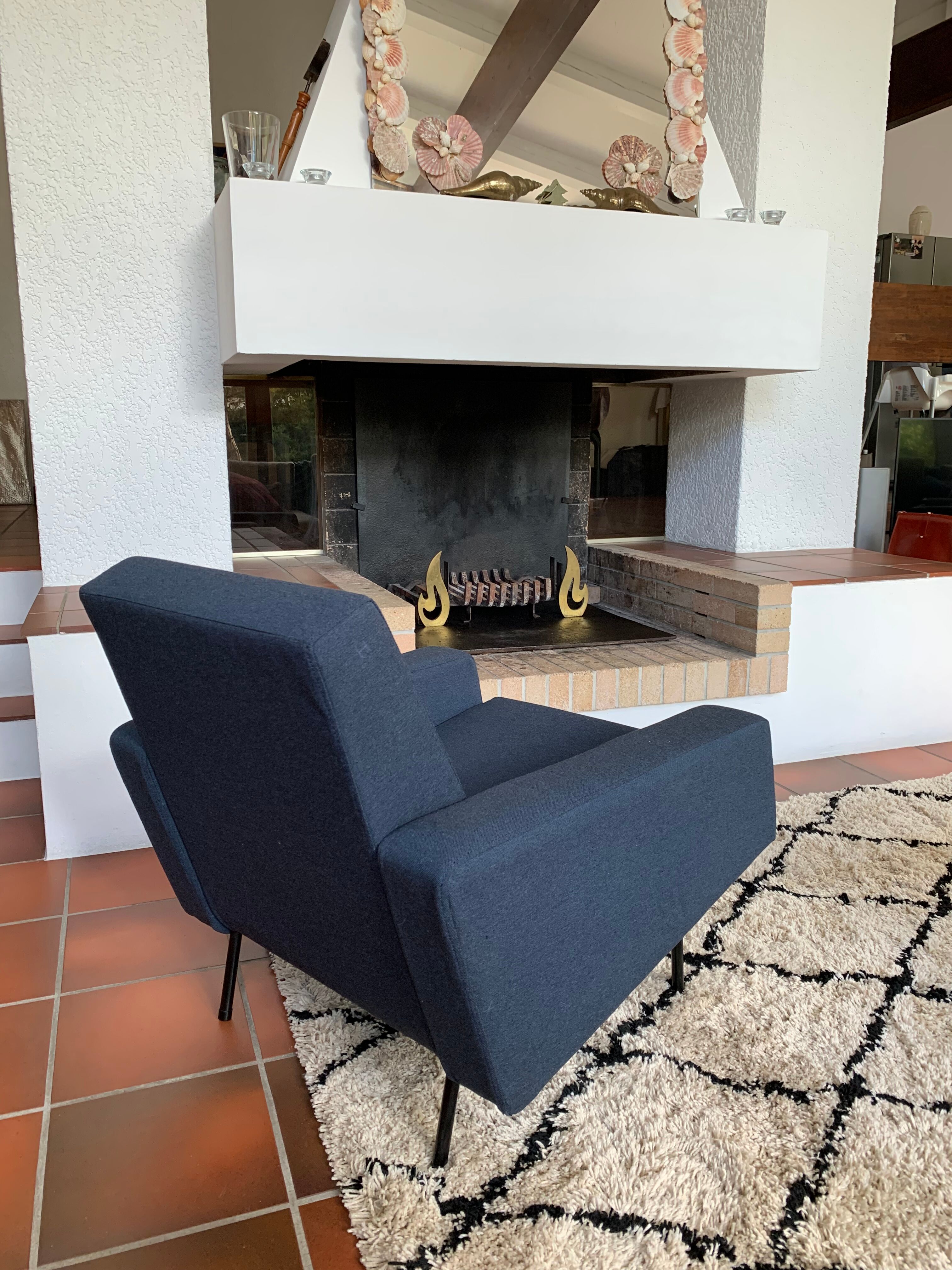Pair of armchairs Pierre Guariche G10 Airborne Edition
