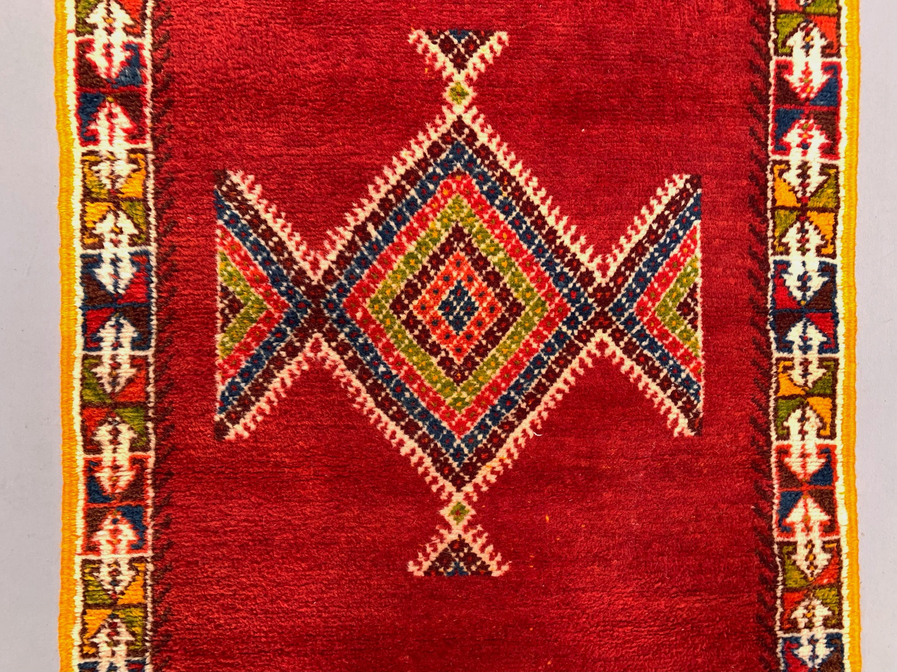 Vintage Moroccan Runner Rug 505x77 cm