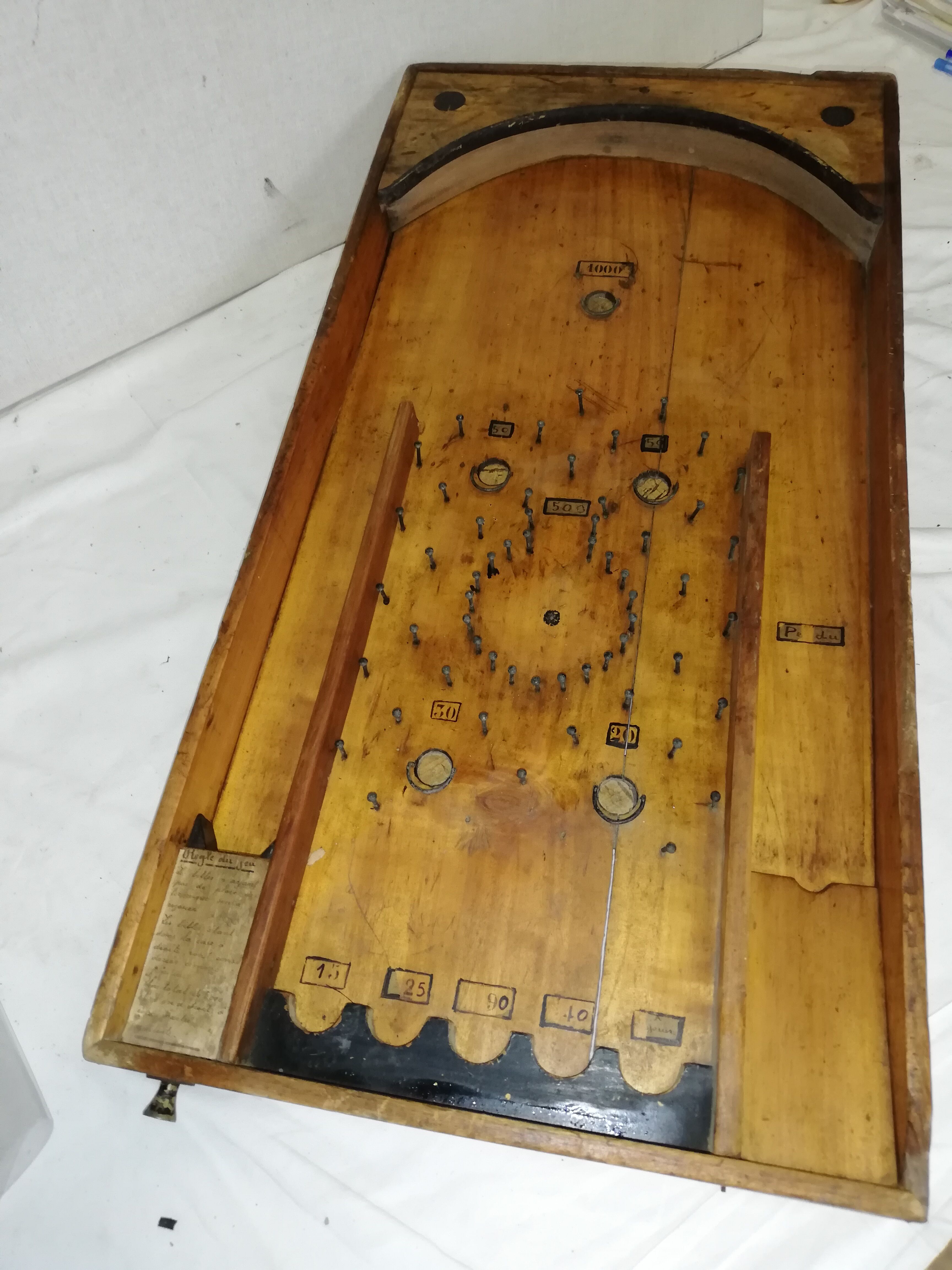 Ancient wooden ball games