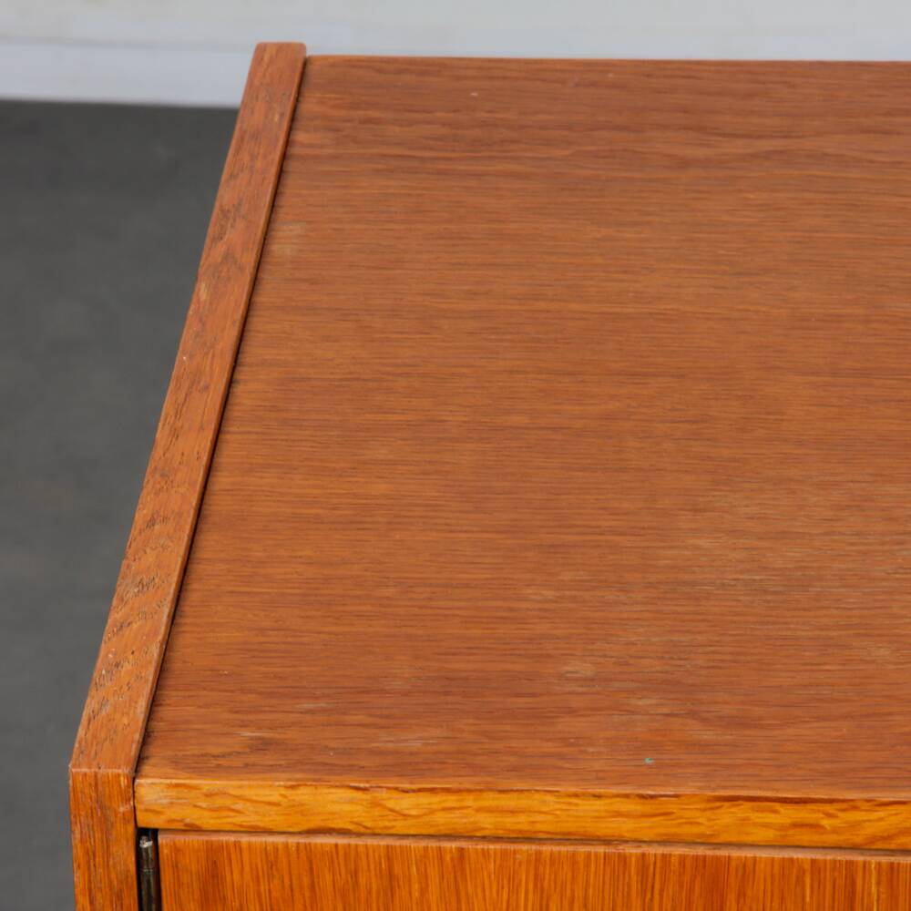 Meuble bar vintage en bois des années 1960