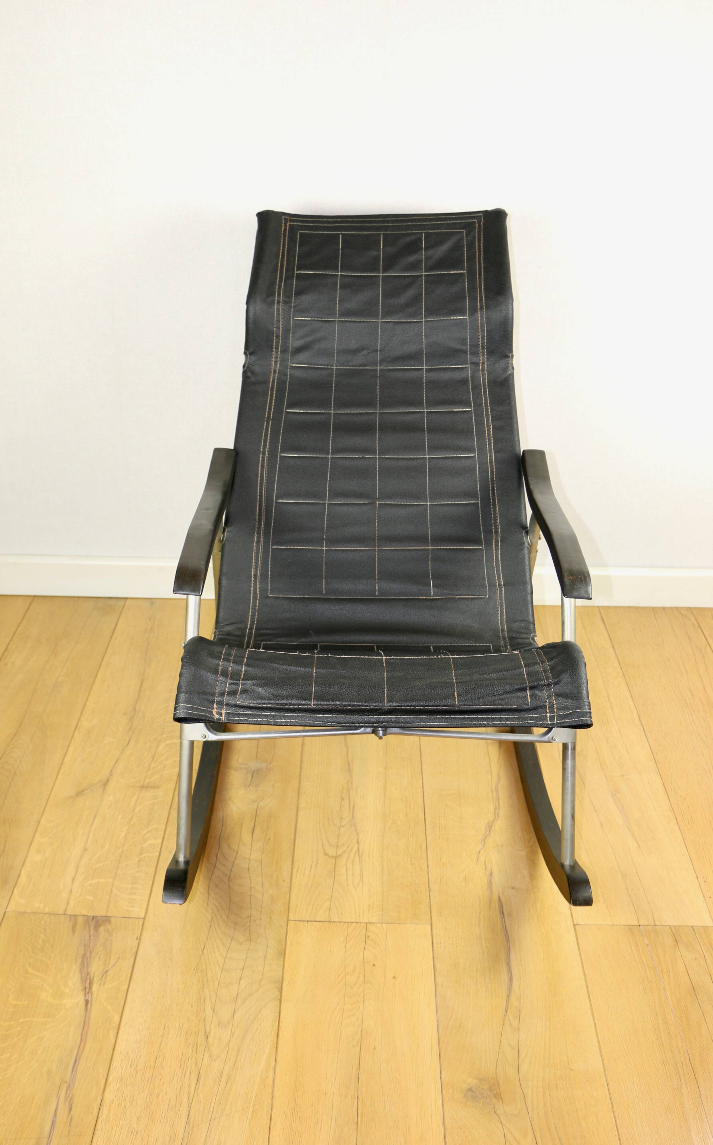 Folding rocking chair Takeshi Nii from the 60s - great condition
