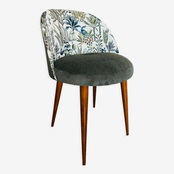 Cocktail Chair, Green Velvet