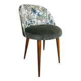 Cocktail Chair, Green Velvet