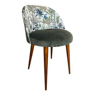 Cocktail Chair, Green Velvet