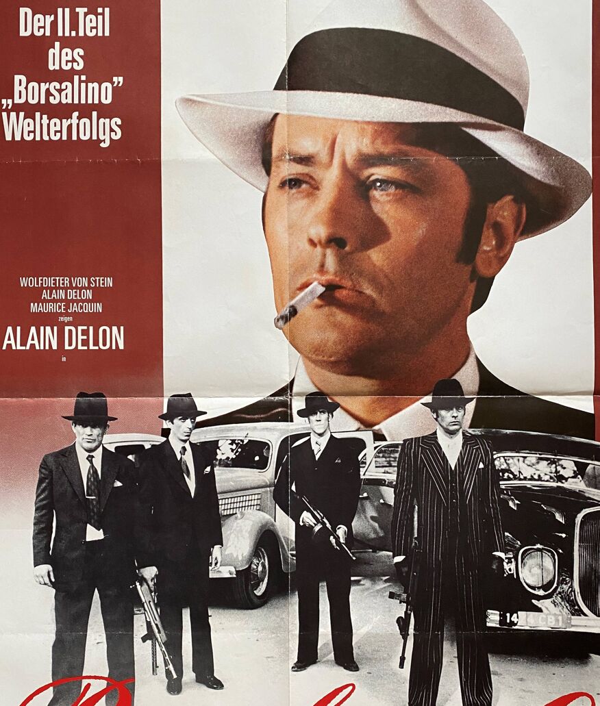 Original cinema poster "Borsalino & Co" Alain Delon 60x84cm 1974 | Selency
