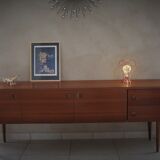 Scandinavian sideboard in teak and teak veneer