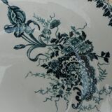 Two hollow plates made of earthenware