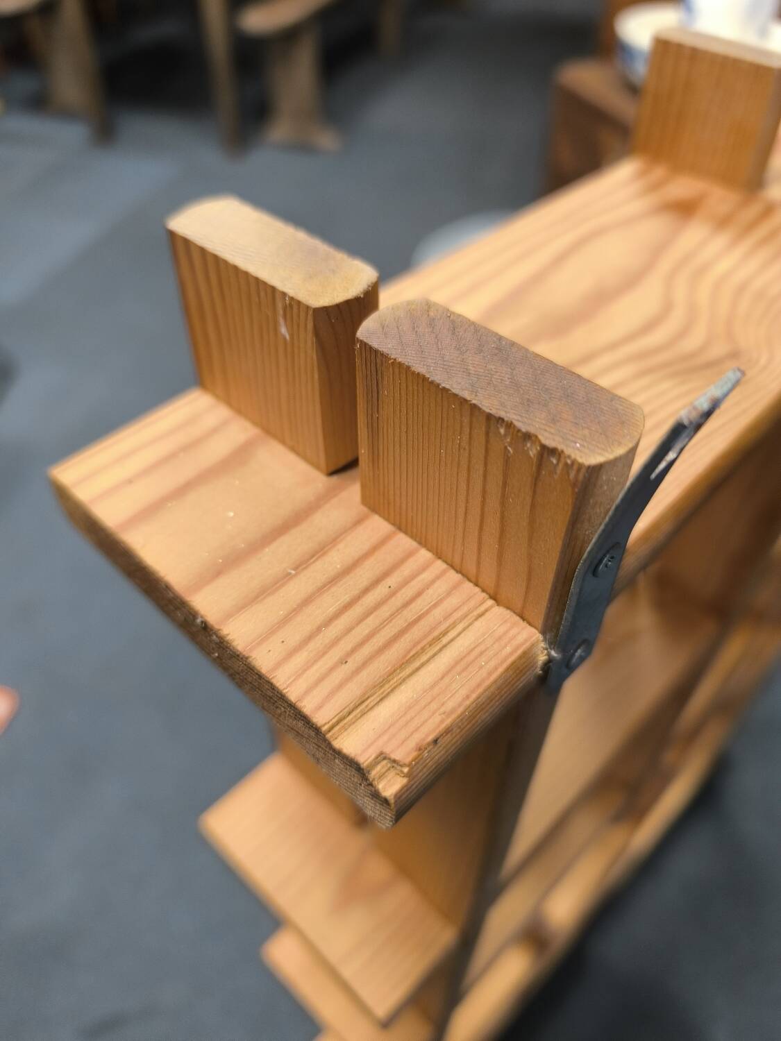 Pine shelf circa 1980