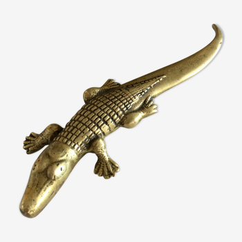 Brass Crocodile