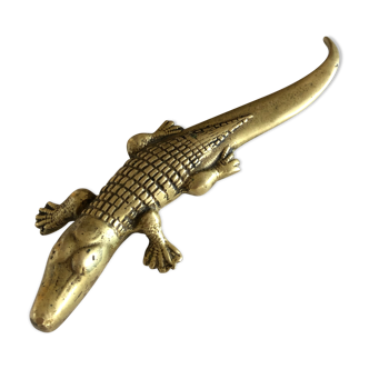 Brass Crocodile