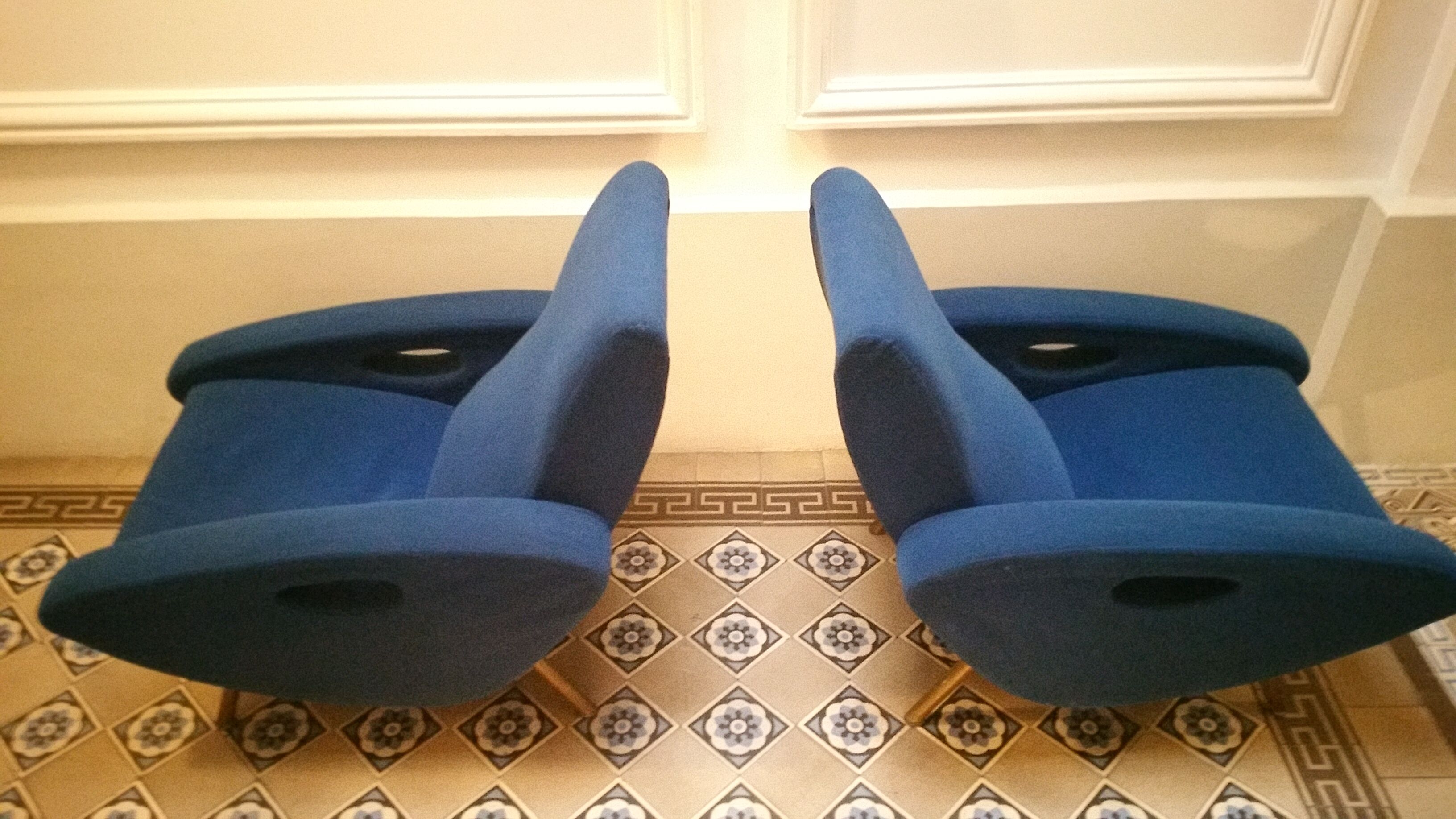 1/2 rare club chairs lounge chair François Letourneur for Maurice Mourra 1955