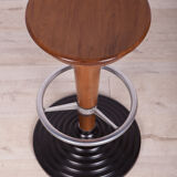 Set of 4 mid-century bar stools, 1950s