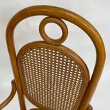Sculptural bendwood side chair model