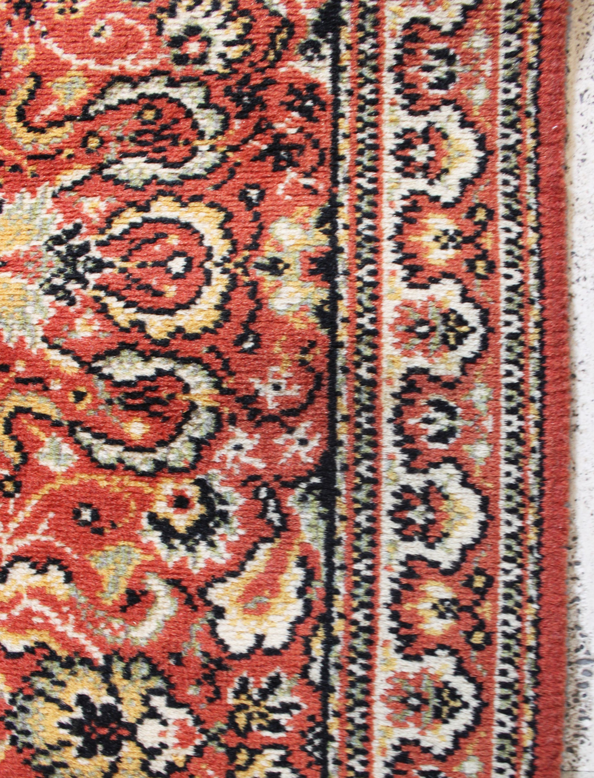 Pair of oriental carpets Mohajeran Sarouk, Iran.