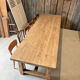 XXL farmhouse table in solid oak