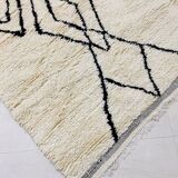 Tapis marocain en laine berbère 153 x 97cm