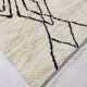Tapis marocain en laine berbère 153 x 97cm