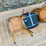 Set of 8 mismatched chairs