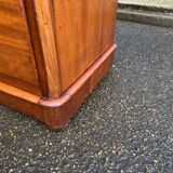 Victorian English commode in solid wood