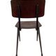 Chaise industrielle Galvanitas S16 Pagholz Pays-Bas 60's